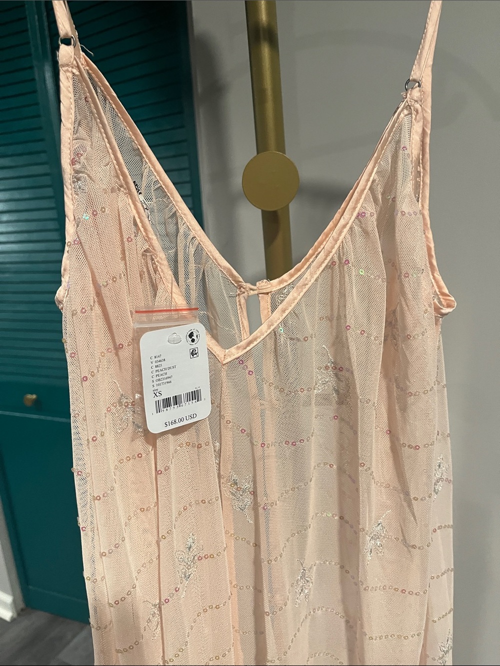 FREE PEOPLE NWT Star Of The Show Midi / Peach Dust - Picture 12 of 13